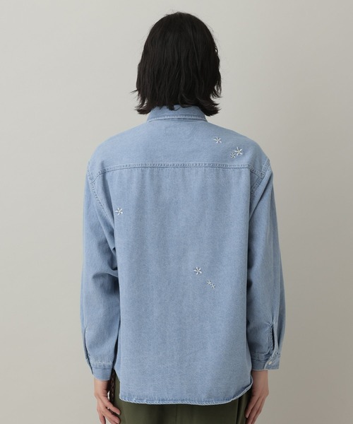 RAGEBLUE（レイジブルー） シャツ Curve Seam Denim Shirt/カーブ