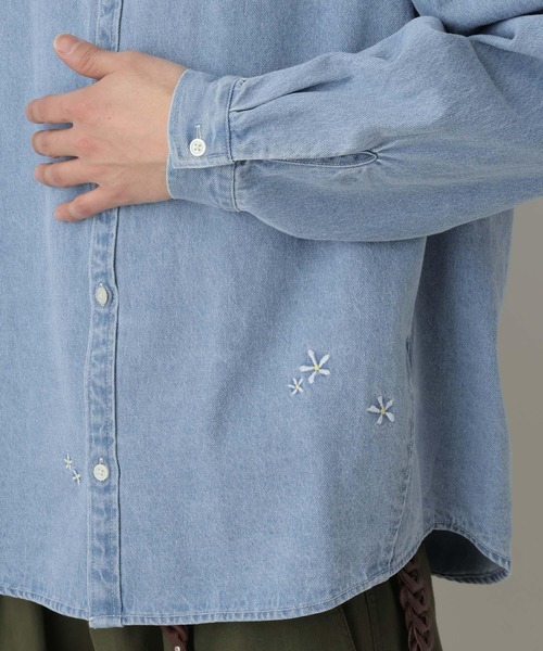 RAGEBLUE（レイジブルー） シャツ Curve Seam Denim Shirt/カーブ