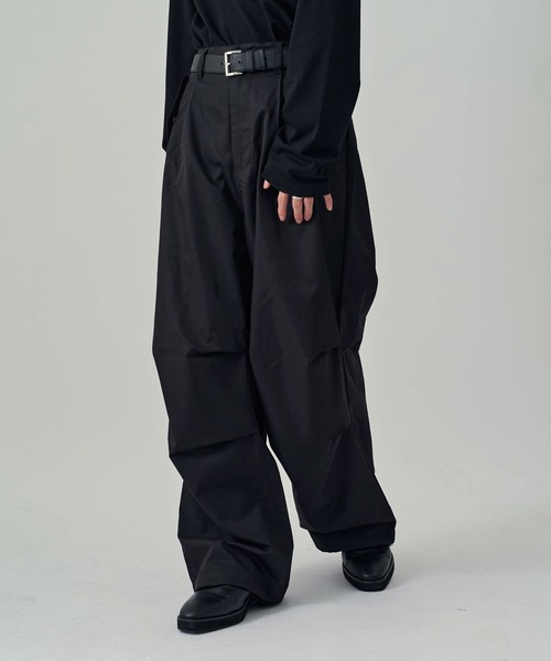 「Lui's」 イージーパンツ S チャコールグレー メンズ_画像5