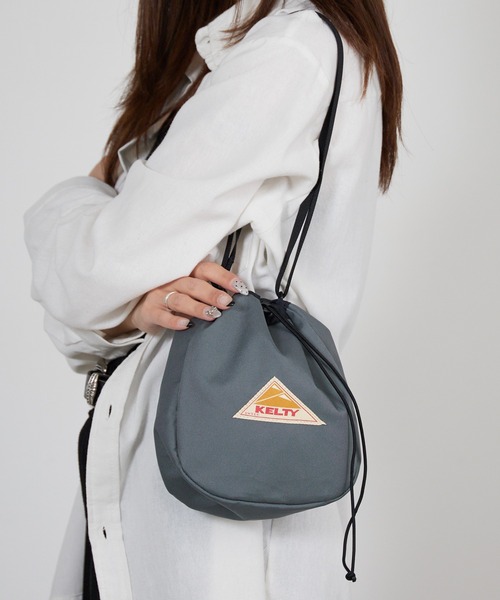 KELTY（ケルティ） ショルダーバッグ ES KINCHAKU SHOULDER 巾着バッグ