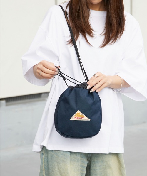 KELTY（ケルティ） ショルダーバッグ ES KINCHAKU SHOULDER 巾着バッグ