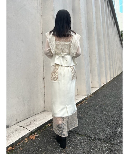 「LILY BROWN」 長袖ブラウス FREE ブラウン レディースの画像