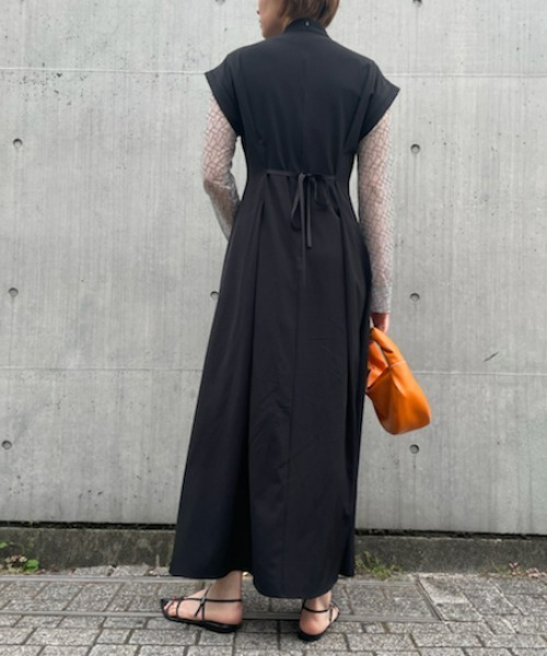 「FRAY I.D」 ノースリーブワンピース 0 ホワイト レディース_画像10