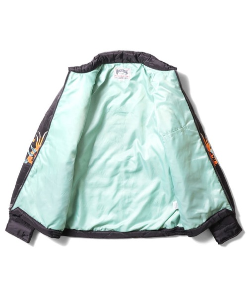 「HOUSTON」 ジャケット LARGE ブラック メンズの画像