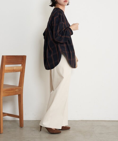 「Jena espace merveilleux」 パンツ FREE アイボリー レディース_画像5