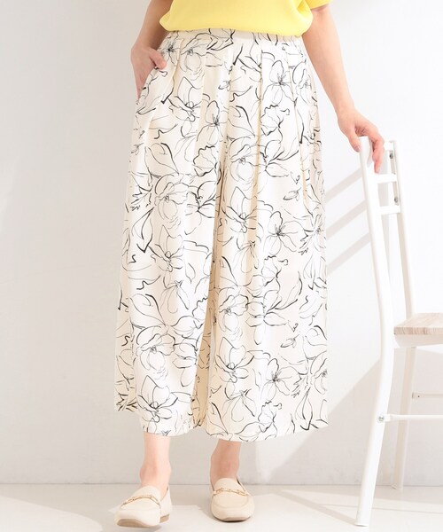 SHOO・LA・RUE（シューラルー） パンツ 「S-LL/柄が選べる」大人上品な