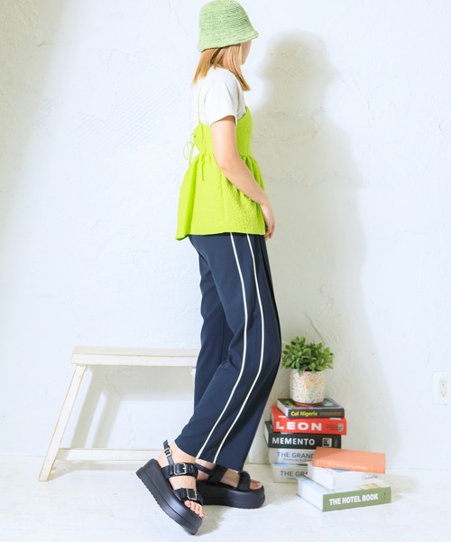 「attagirl」 フラットサンダル L ブラック レディース_画像8