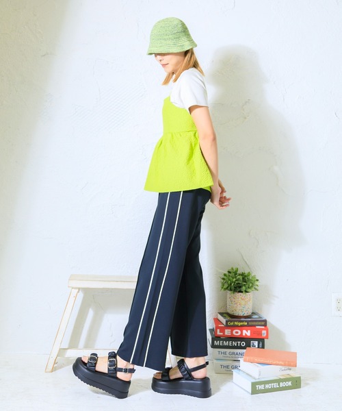 「attagirl」 フラットサンダル L ブラック レディース_画像9