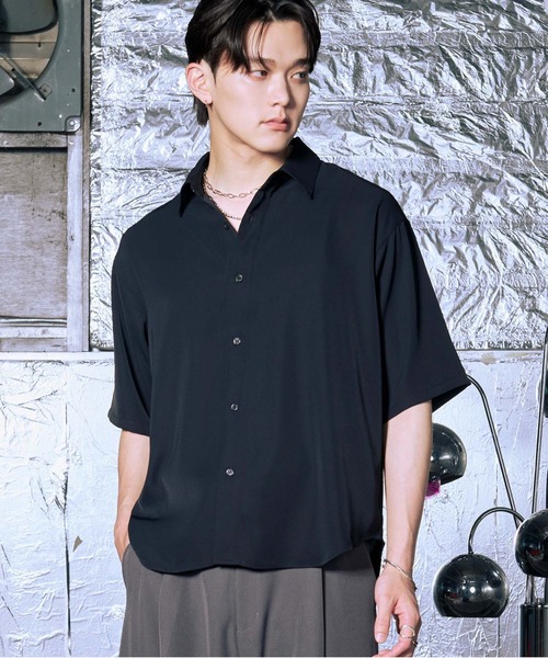 Ellno Loset（エルノロゼット） シャツ 半袖 「機能性付き」ノーブル