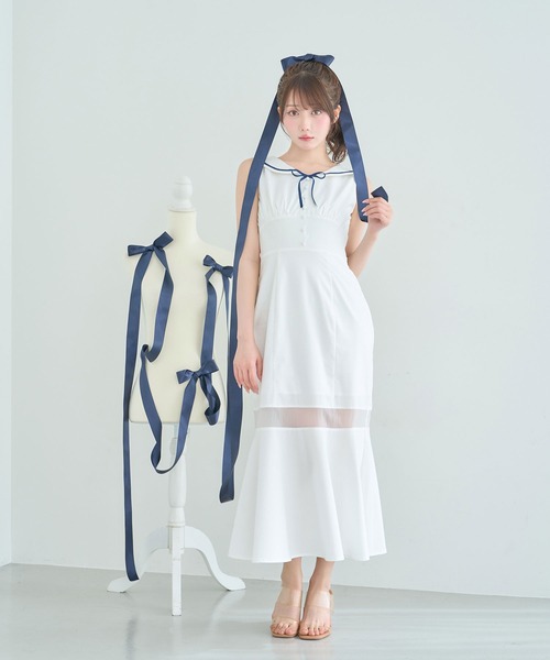 ロゼミューズ ワンピース Sailor collar mermaid dress Rose Muse（ロゼミューズ） ワンピース Sailor collar mermaid dress