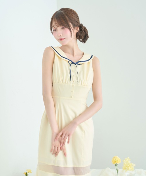 ロゼミューズ ワンピース Sailor collar mermaid dress Rose Muse（ロゼミューズ） ワンピース Sailor collar mermaid dress