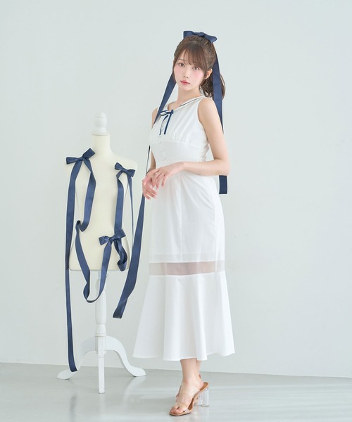 ロゼミューズ ワンピース Sailor collar mermaid dress Rose Muse（ロゼミューズ） ワンピース Sailor collar mermaid dress