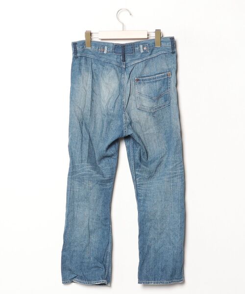 「CANTONOVERALLS」 デニムパンツ 27 ブルー レディース_画像2