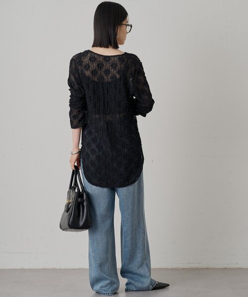 「LOUNGEDRESS」 デニムパンツ MEDIUM ブルー レディース_画像5