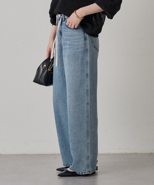 「LOUNGEDRESS」 デニムパンツ MEDIUM ブルー レディース_画像8