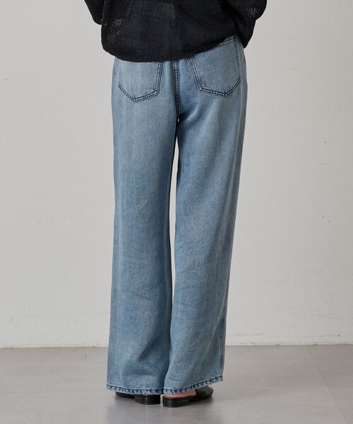 「LOUNGEDRESS」 デニムパンツ MEDIUM ブルー レディース_画像9