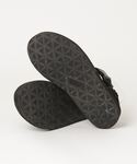 「Teva」 フラットサンダル 23cm ブラ...の詳細画像1