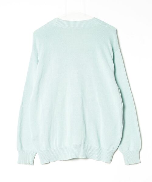 「H BEAUTY&YOUTH UNITED ARROWS」 ニットカーディガン - グリーン レディース_画像2