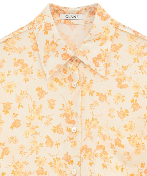 CLANE（クラネ） ブラウス シャツ 「CLANE」MABEL FLOWER SHIRT 