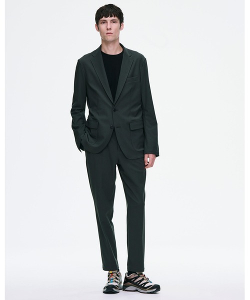 24ss sophnet「SHIRRING SLIM FIT SLACKS」XL SOPHNET.（ソフネット） パンツ 4-WAY STRETCH SLIM-FIT SHIRRING