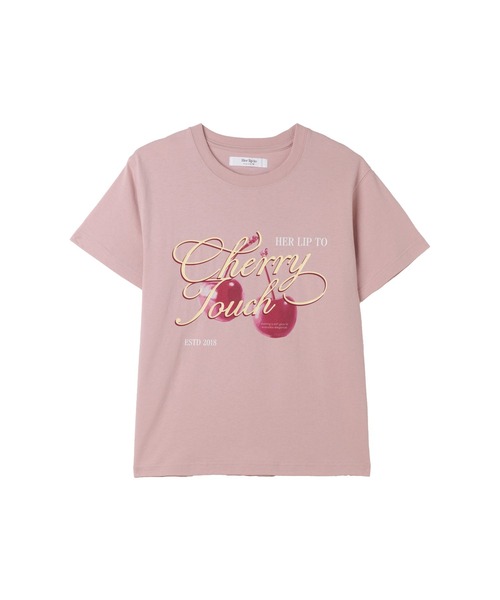 Her lip to tシャツ 半袖 Cherry Tee '26 レディース : ZOZOTOWN Yahoo