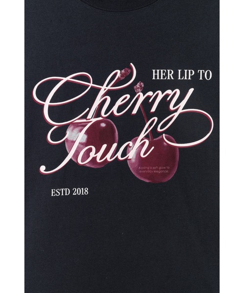 Her lip to tシャツ 半袖 Cherry Tee '26 レディース : ZOZOTOWN Yahoo