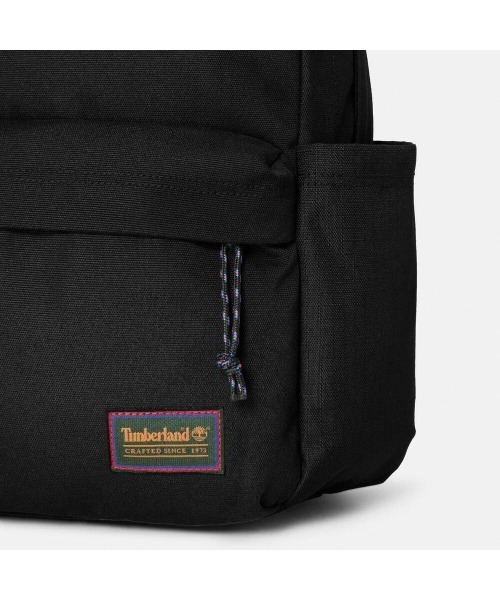 Timberland リュック バックパック 黒×茶 大容量 オシャレ Timberland（ティンバーランド） デイバック リュック 22L バック