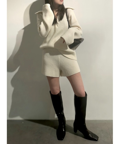 FRAY I.D（フレイ・アイディー） パンツ ニットショートパンツ