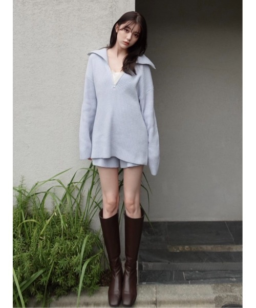 FRAY I.D（フレイ・アイディー） パンツ ニットショートパンツ