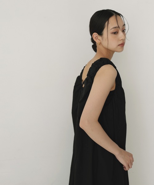 hellam（ヘラム） 「 ノースリーブワンピース FREE ブラック