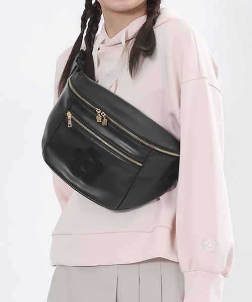 マリークヮント ボディバッグ・ウエストポーチ MARY QUANT（マリークヮント） ウエストバッグ FREE ブラック