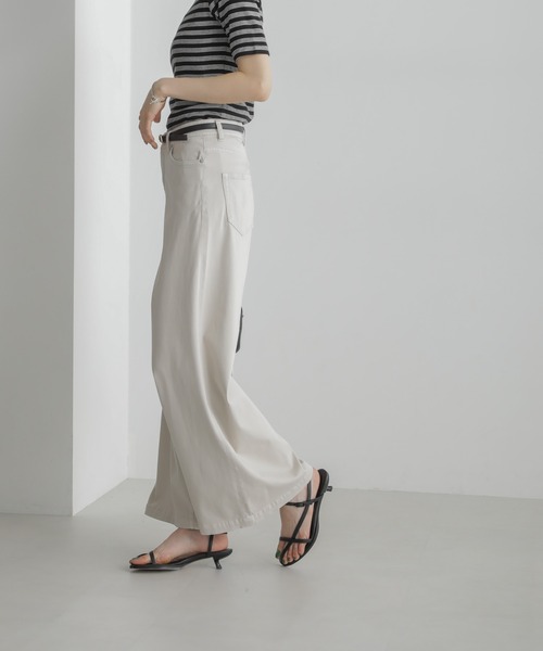 「PICCADILLY」 パンツ 25 ベージュ レディース_画像3