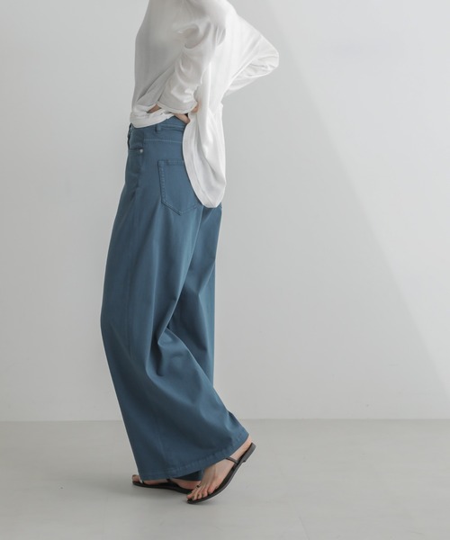 「PICCADILLY」 パンツ 25 ベージュ レディース_画像4