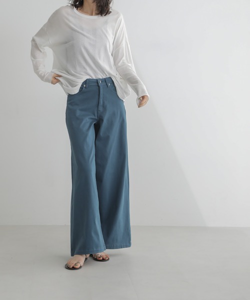 「PICCADILLY」 パンツ 25 ベージュ レディース_画像8