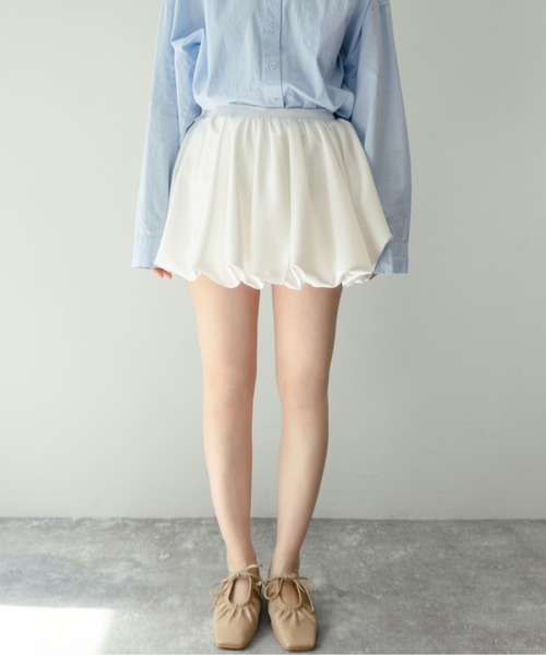 「on:nue」 ミニスカート SMALL ブラック レディース_画像2