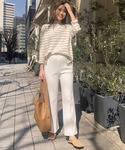 マタニティ のびのびストレッチセンターラインマ...の詳細画像3