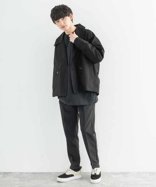 Rocky Monroe コート トレンチコート オーバーサイズ ショート