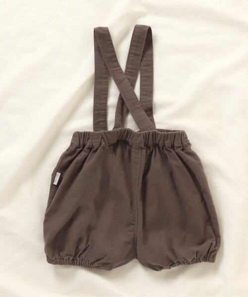 maison marelle サスペンダー付きブルマ　24m Maison Marelle】Bloomer straps TERNES sand linen PF24 ブルマ
