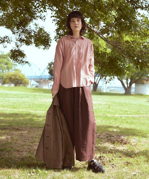 RNA-N（アールエヌエーエヌ） ブラウス シャツ B2720 コットンキャン