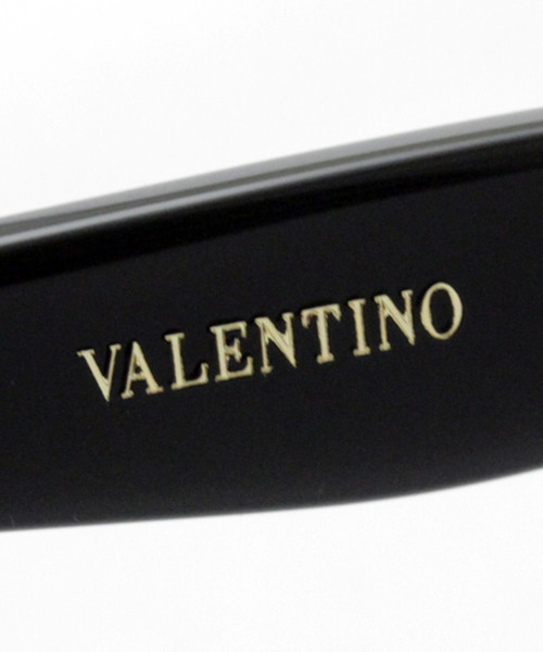ヴァレンティノ ヴァレンチノ サングラス 57□20 黒 ゴールド色 VALENTINO - valentino ヴァレンティノ Vロゴ サングラス ブラック