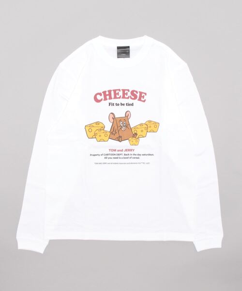 キャラチョイ tシャツ TOM＆JERRY/トムとジェリー/ジェリー/CHEESE