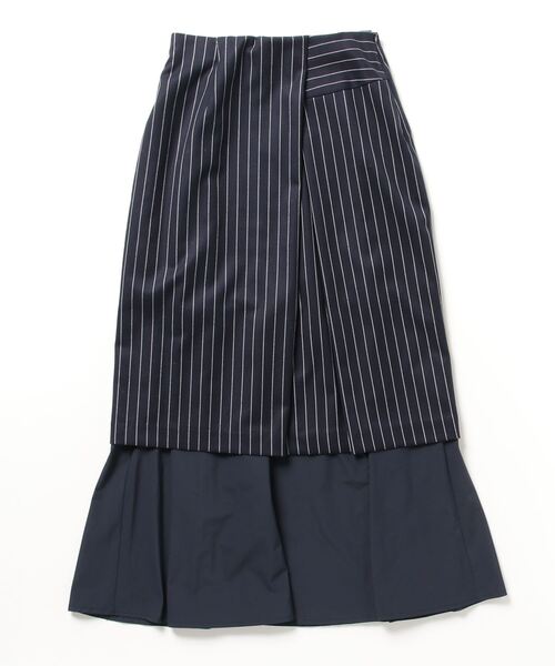 MARECHAL TERRE スカート TERRE（マルシャルテル) ストライプデザイン 