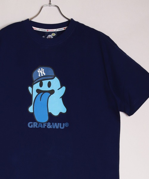 GRAF＆WU（グラフアンドウー） tシャツ BOOGHOST 半袖プリント Tシャツ