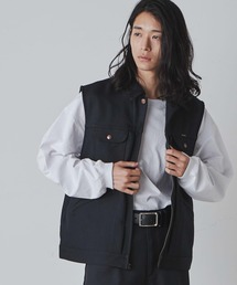 ベスト ジレ ∴WEGO/「セットアップ対応」別注Wrangler vest メンズ レディース｜ZOZOTOWN Yahoo!店