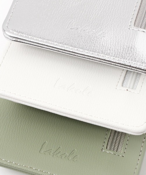 LAKOLE（ラコレ） スマホショルダー ベルト フェイクレザースマホ