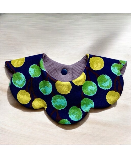 TONE（トネ） スタイ よだれかけ 「hanakago」北欧ぶどうの実/ベビー