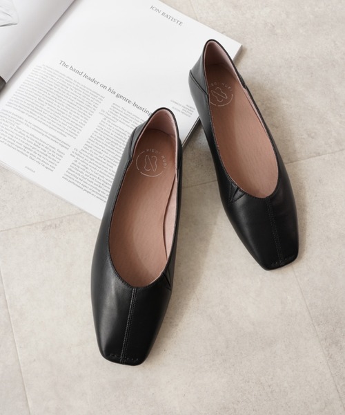 Piedi Nudi（ピエディヌーディ） バレエシューズ パンプス レザー