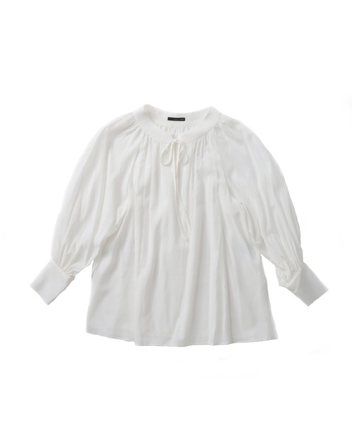 ブラウス シャツ B7 / cotton voile 2way blouse(コットンボイル2wayブラウス) レディース