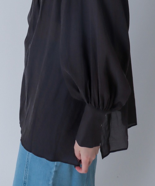 ブラウス シャツ B7 / cotton voile 2way blouse(コットンボイル2wayブラウス) レディース DRESSLAVE ブラウス シャツ B7 / cotton voile 2way blouse