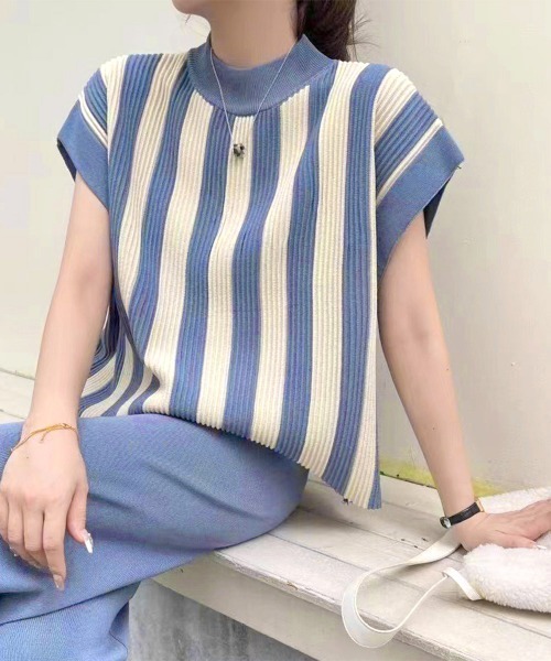miniministore セットアップ サマーニットセットアップ 韓国 春